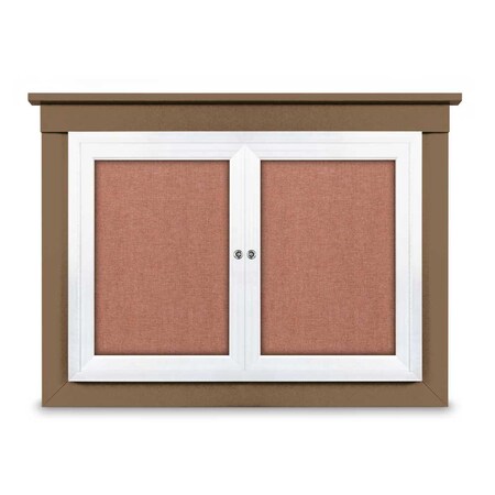 United Visual Products Letterboard, Header, Burgundy UV2620HD-CHERRY-BURGUNVL